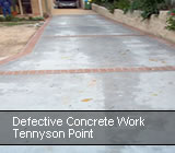 Defective Concrete Work, Tennyson Point